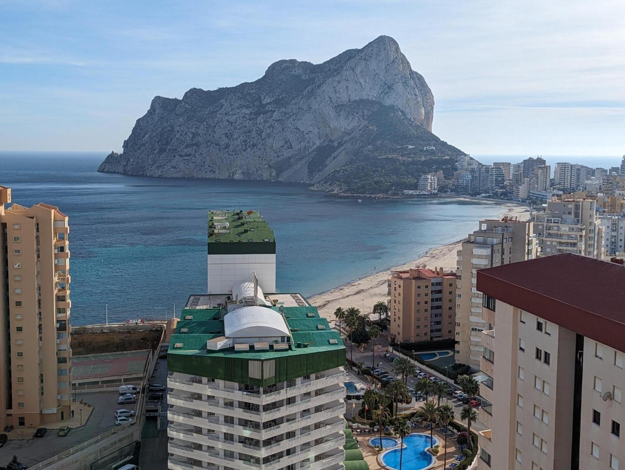 100 M From Fossa Beach In Calpe Exterior foto